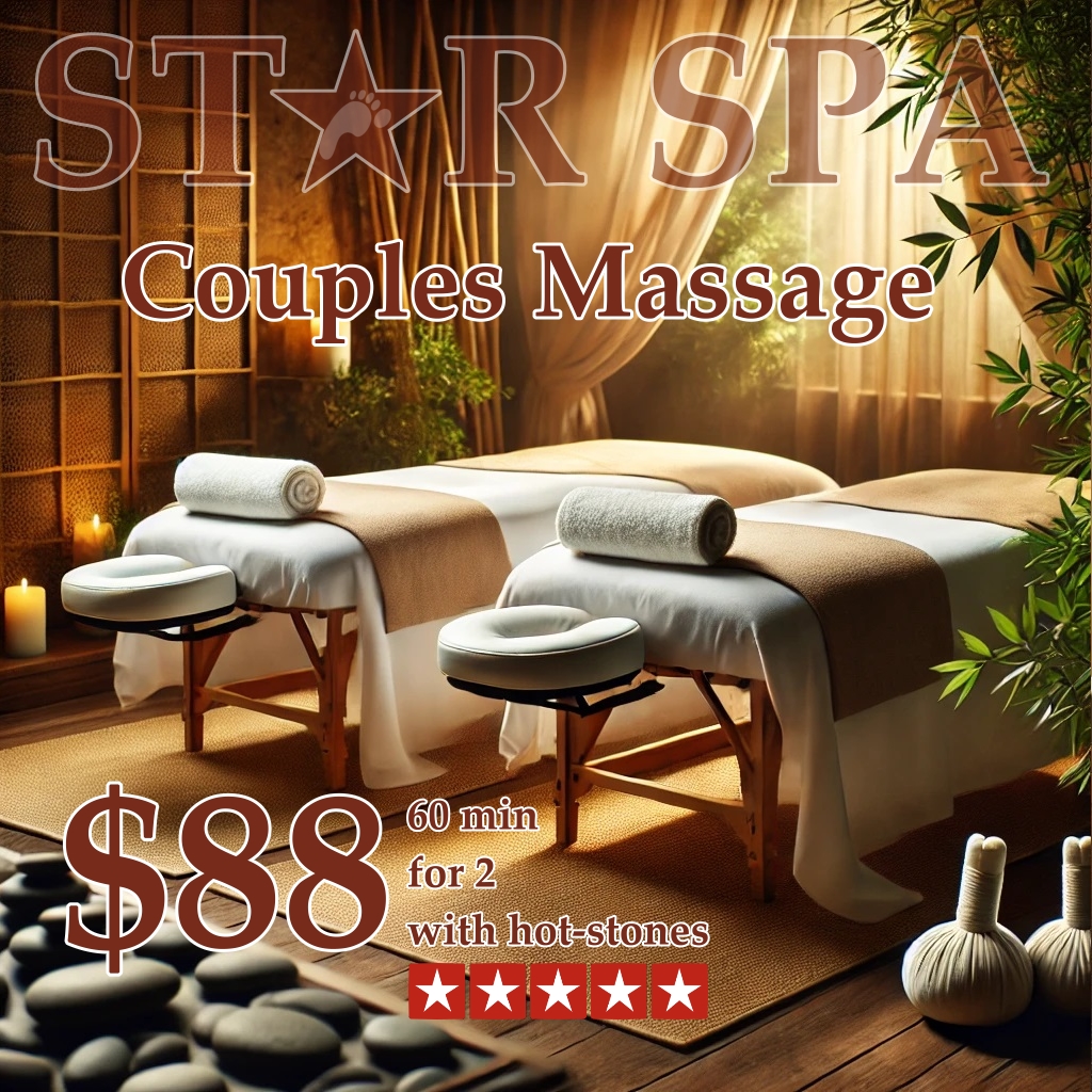 Star Spa Couples Massage Special